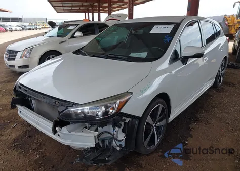 2017 Subaru Impreza 2.0I Sport z USA, uszkodzony, nr VIN 4S3GTAK60H3754720